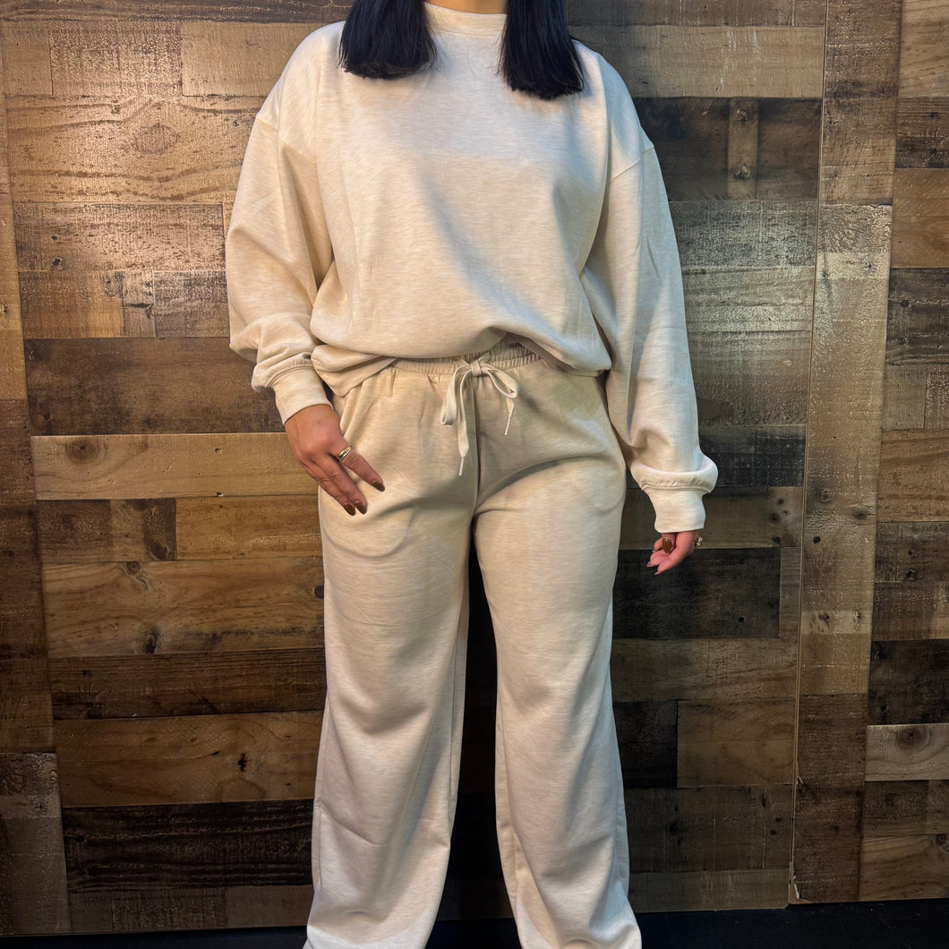 2 PIECE CREAM SET | S-L | $46 | TNG