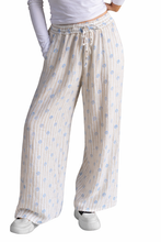 Load image into Gallery viewer, PINSTRIPE FLORAL PANTS | S-XL | $36 | TNG
