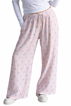 Load image into Gallery viewer, PINSTRIPE FLORAL PANTS | S-XL | $36 | TNG
