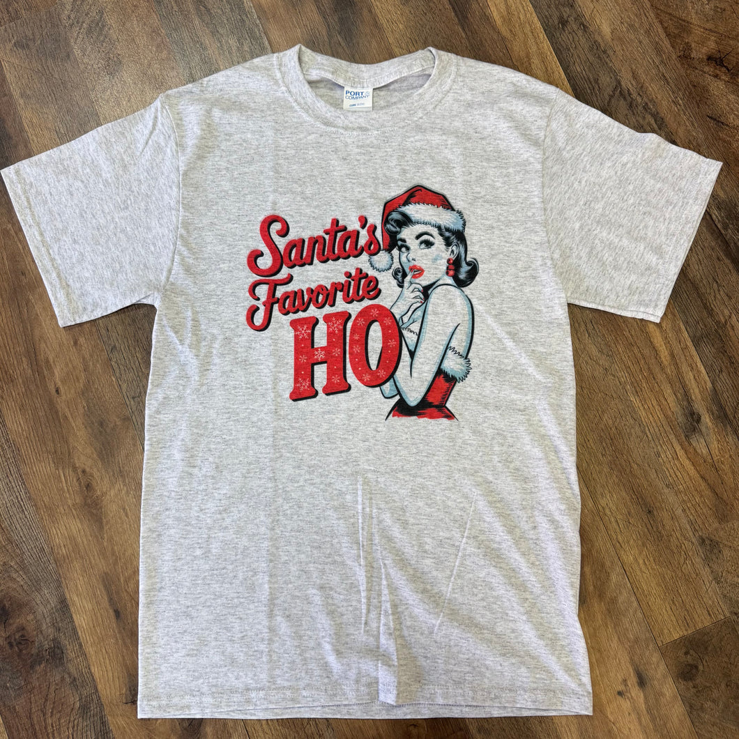SANTA’S FAVORITE HO | S - 2XL | $20 | TNG