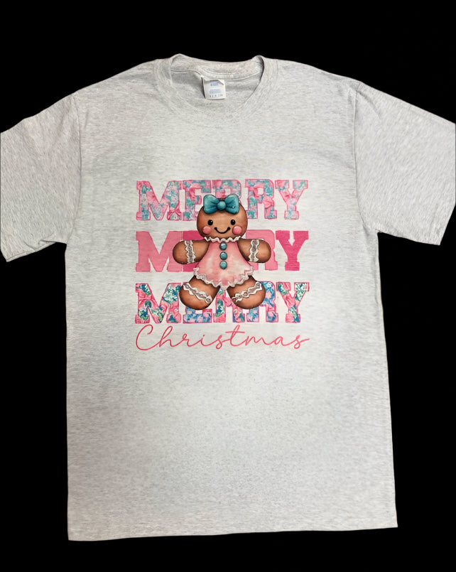 GINGERBREAD MERRY CHRISTMAS | S-2XL | $25 | TNG