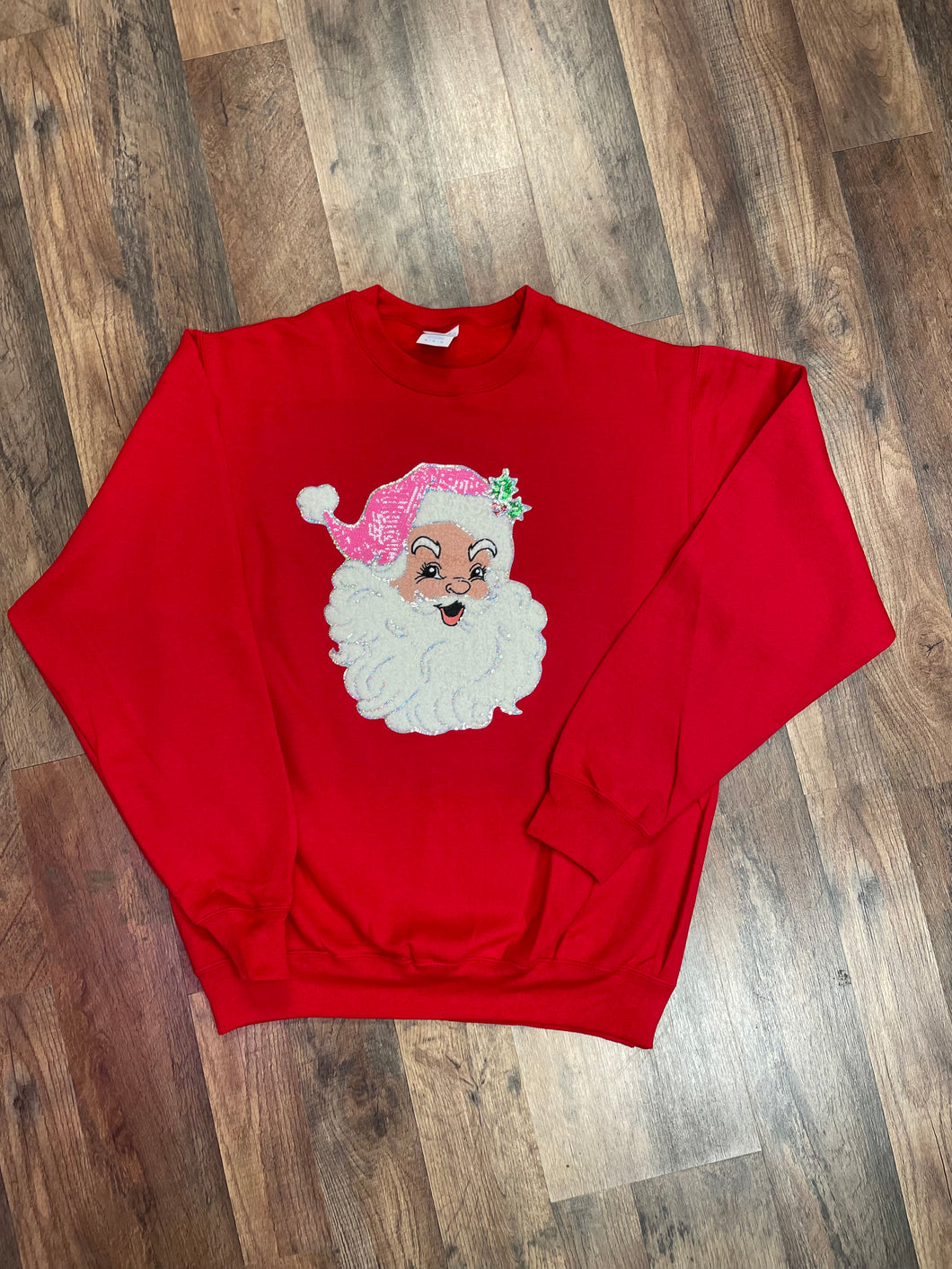 VINTAGE SANTA PATCH SWEATSHIRT | S-2XL | $35 | TNG