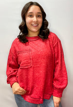 Load image into Gallery viewer, BUTTER SOFT RED SWEATER | S-XL | $26 | TNG
