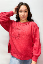 Load image into Gallery viewer, BUTTER SOFT RED SWEATER | S-XL | $26 | TNG
