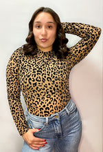 Load image into Gallery viewer, BROWN CHEETAH LONG SLEEVE | S-XL | $28 | TNG
