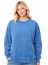 Load image into Gallery viewer, BLUE ACID WASH ZENANA | (S/M) (L/XL) | $38 | TNG

