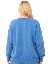 Load image into Gallery viewer, BLUE ACID WASH ZENANA | (S/M) (L/XL) | $38 | TNG

