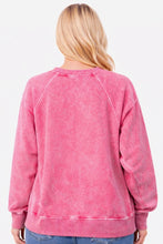 Load image into Gallery viewer, PINK ACID WASH ZENANA | S-L | $38 | TNG
