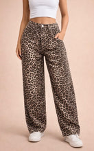 Load image into Gallery viewer, CHEETAH BARREL JEANS | S-XL | $44 | TNG
