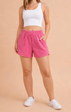 Load image into Gallery viewer, PINK ACID WASH SWEAT-SHORTS | S-L | $28 | TNG
