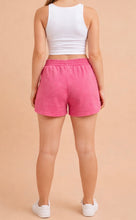 Load image into Gallery viewer, PINK ACID WASH SWEAT-SHORTS | S-L | $28 | TNG
