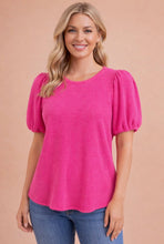 Load image into Gallery viewer, PINK BABY-DOLL BLOUSE | S-L | $30 | TNG
