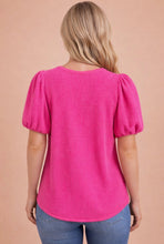 Load image into Gallery viewer, PINK BABY-DOLL BLOUSE | S-L | $30 | TNG
